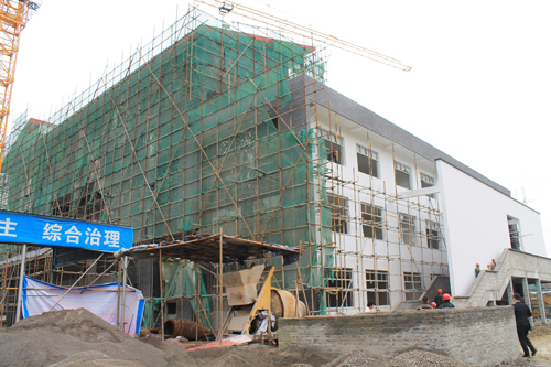 遵义新洲学校施工现场