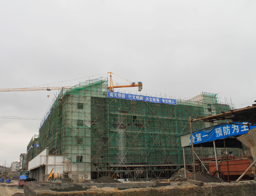 遵义新洲学校施工现场
